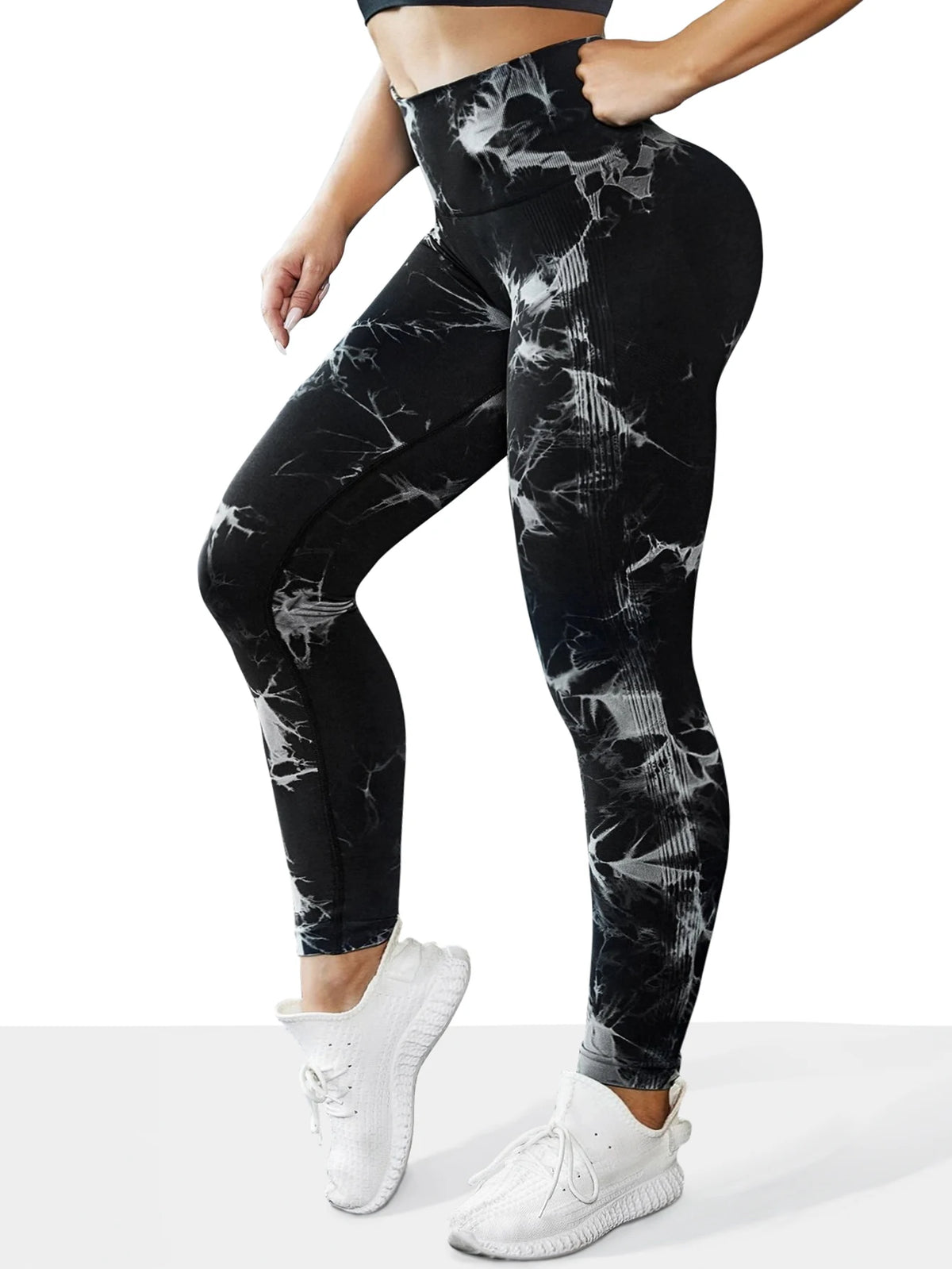 Tie Dye Seamless High Waist Leggings