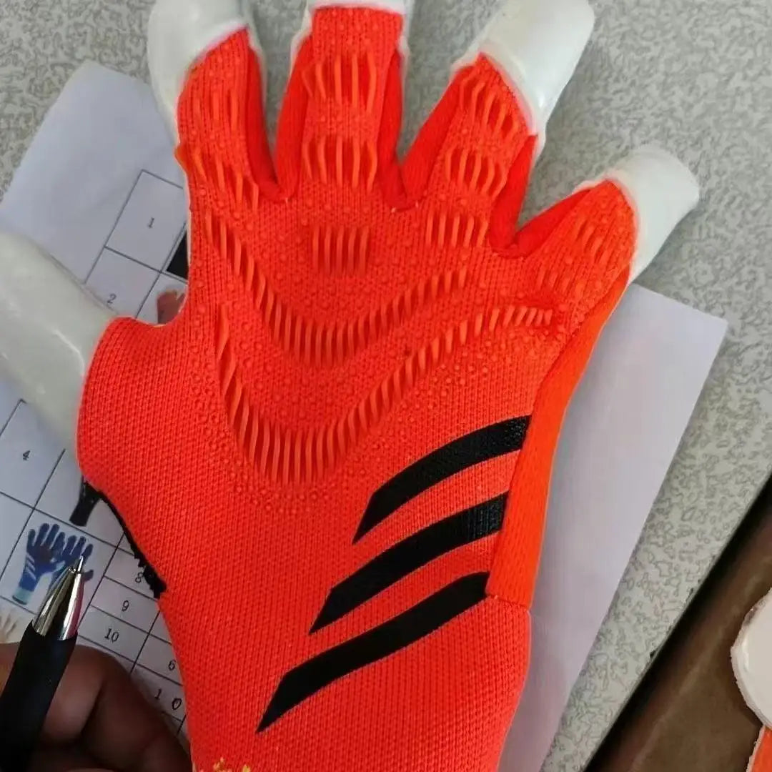 Goalie Gloves Goalkeeper Football Sports Accessories Adult Premium Latex Anti Slip Competitive Match Training Protective Supplie