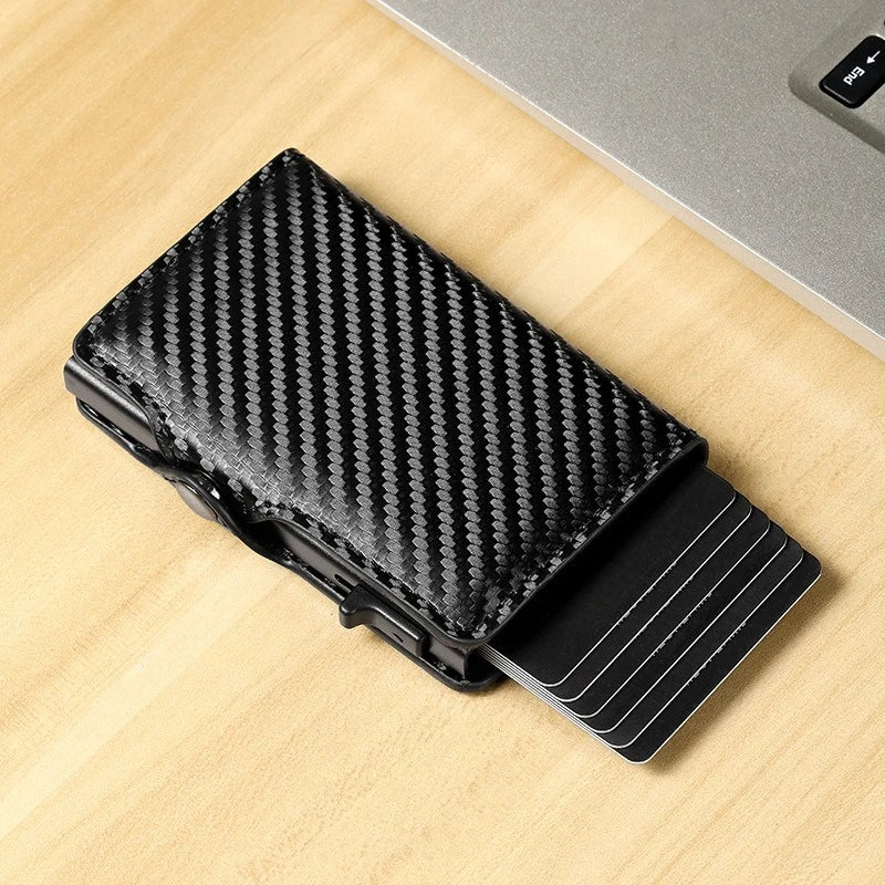 Men's Women's Multi-Function Designer Bank Card Wallet RFID Blocking