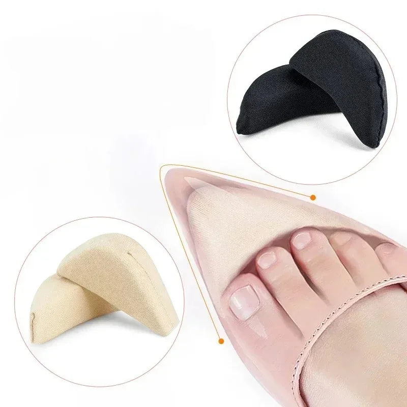 Toe Filler Inserts Shoes Too Big Unisex Breathable Soft Toe Plug Forefoot Pad Shoe Filler for High Heel Foot Pain Relief Women