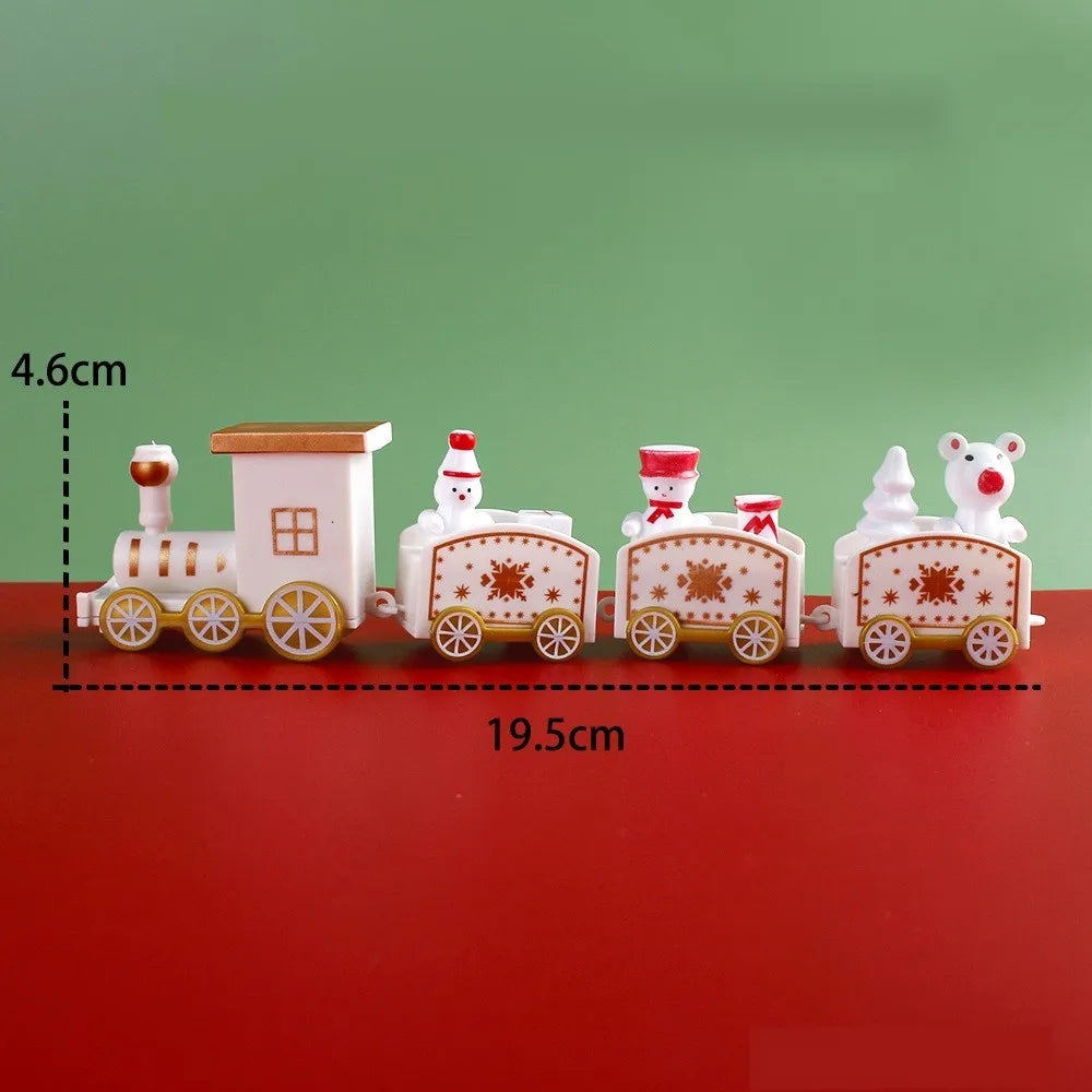Plastic Train Christmas Ornament Merry Christmas Decoration For Home Xmas Gifts Noel Natal Navidad Happy New Year 2026