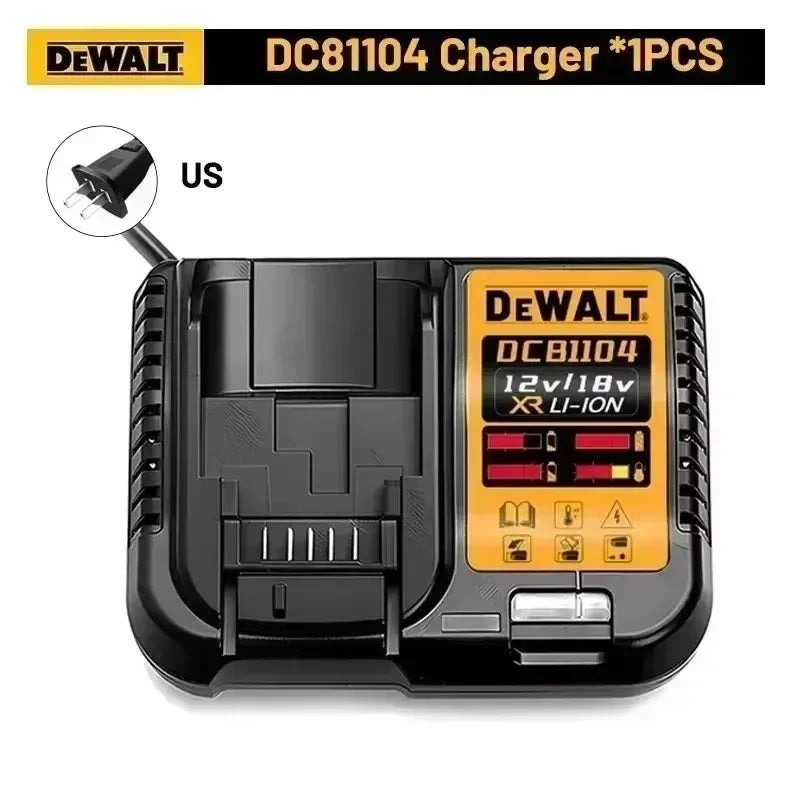 100% Genuine Dewalt 20V 6AH Battery, Rechargeable Lithium Ion Battery, Dewalt DCB200DCBL722/DCL050/DCF850Power Tool Replacement