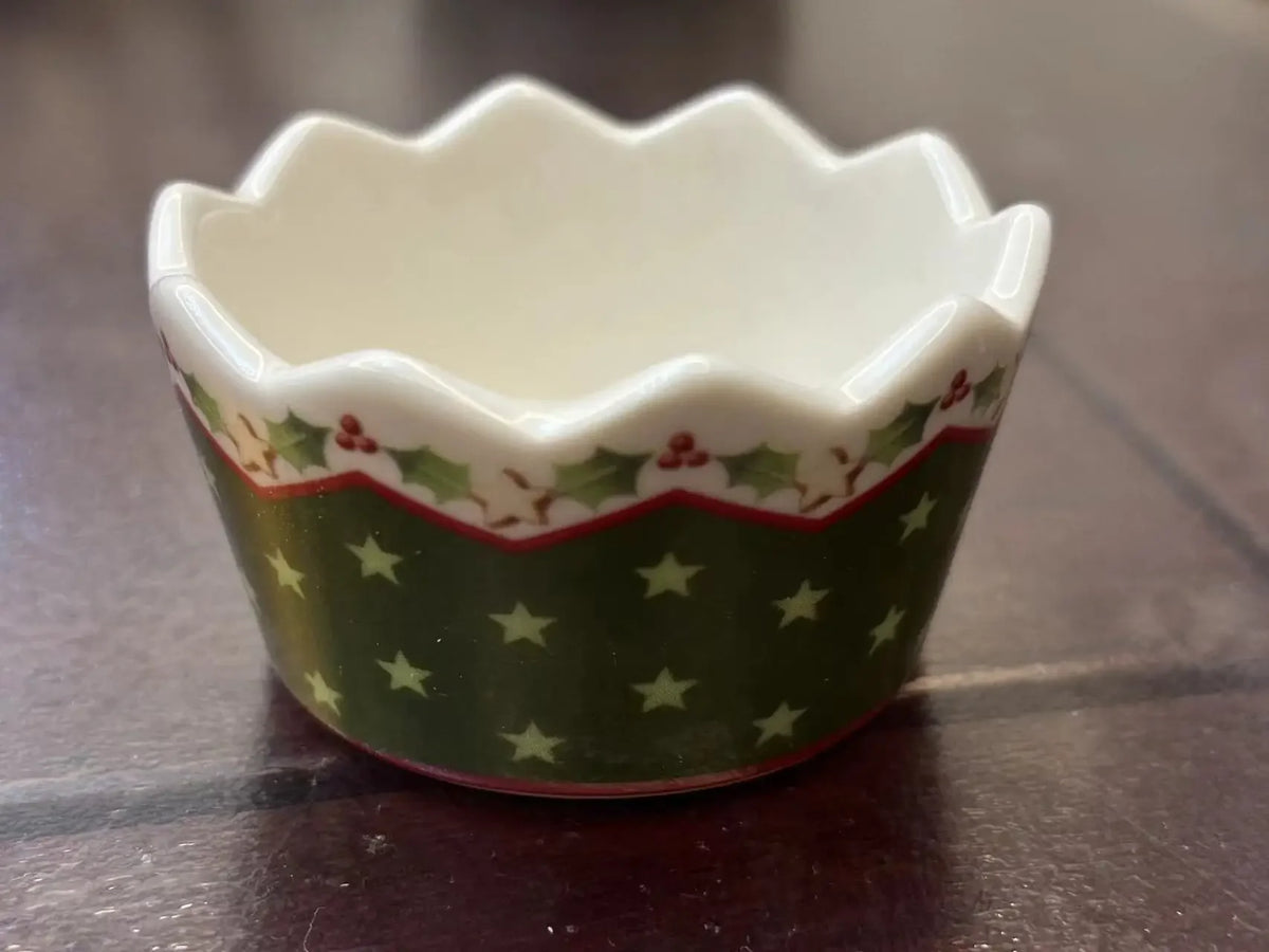 German V Bao Tableware Christmas Biscuits Plate Dish Rectangular Mug Plate Salad Dish Dessert Plate Fruit Holder