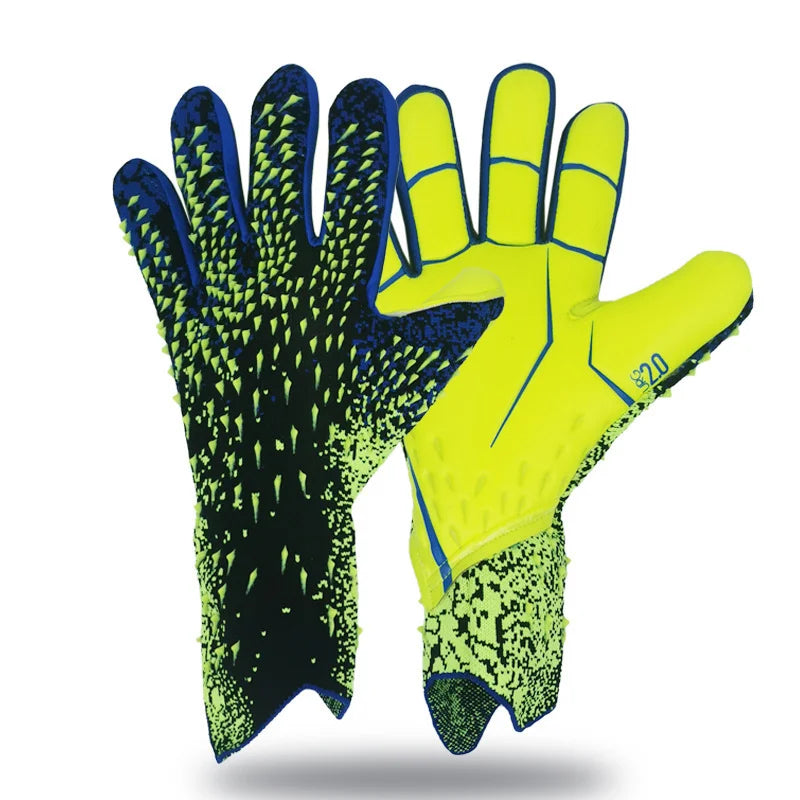 One Pair of Goalkeeper Gloves for Adults and Students, Latex Wear-Resistant and Anti-Slip, for Football Matches and Training