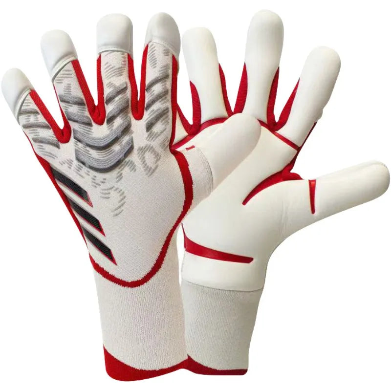 Goalie Gloves Goalkeeper Football Sports Accessories Adult Premium Latex Anti Slip Competitive Match Training Protective Supplie