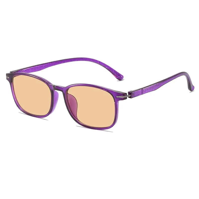 Blue Light Blocking Glasses for Men Women With Red Tinted Lens Computer Gaming Anti Fatigue Vintage Anti-Blue Light Sunglasses