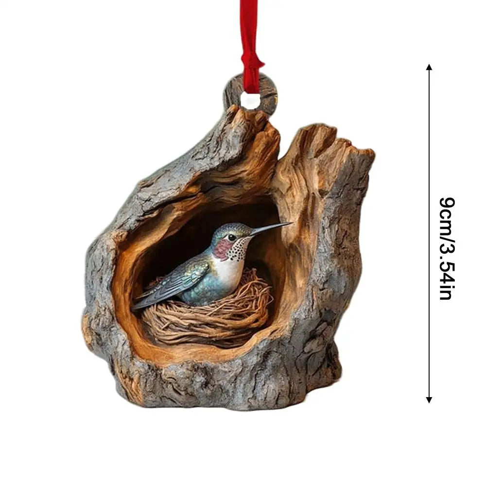 Christmas Acrylic Animal Ornaments 2025 Christmas Tree Pendant Seasonal Decor for Tree Hanging Xmas Navidad Party Supplies