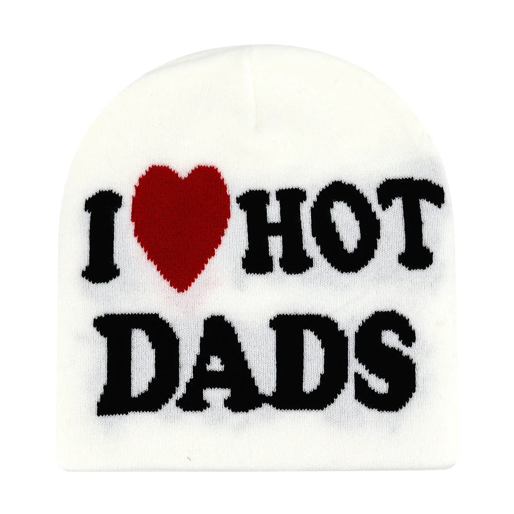 Y2K Letter Knitted Winter Autumn Beanie Cap Men Women Kanye Beanies Gorras Hombre Top Warm Skiing Hat Ear Hats Hip Hop Skullcap