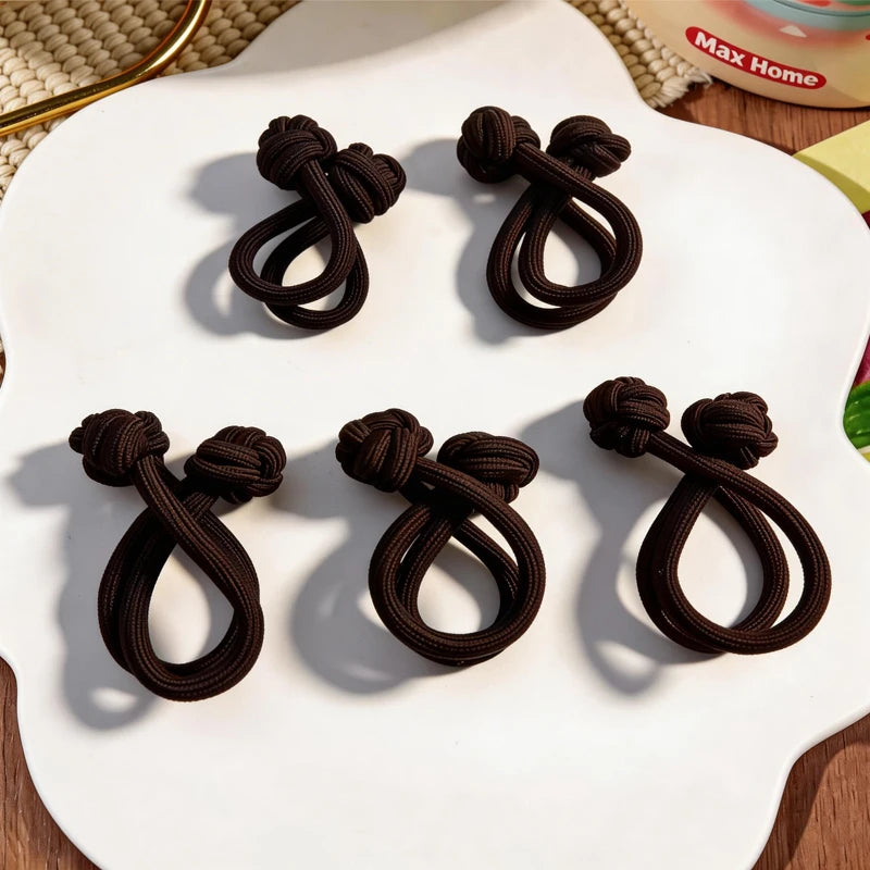 Simplicity Stretch Rubber Hair Ties for Women High Elasticity Fashion Girl Head Rope Scrunchie Hair Accessories
