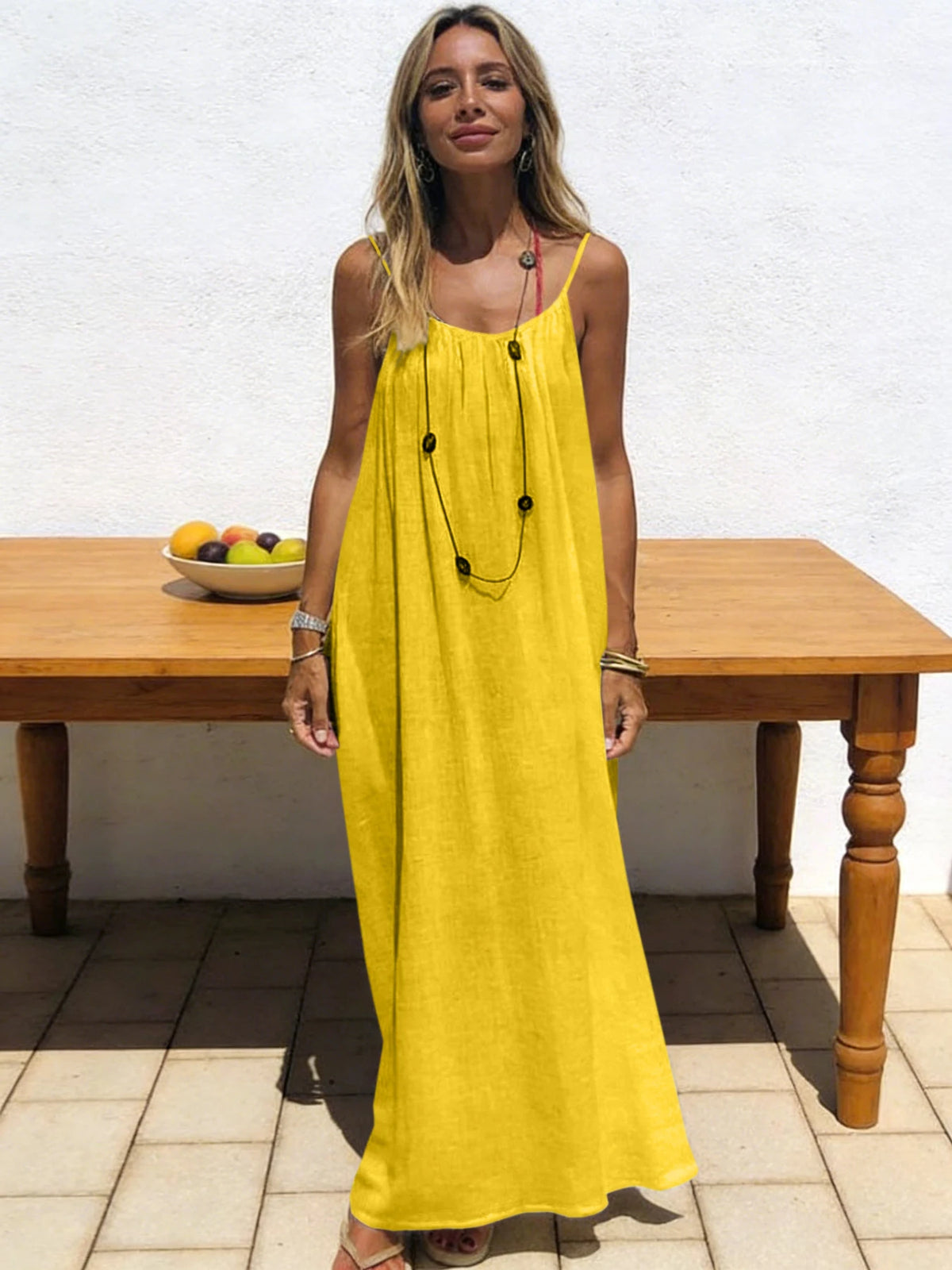 Strapless Loose Lounge Maxi Dress