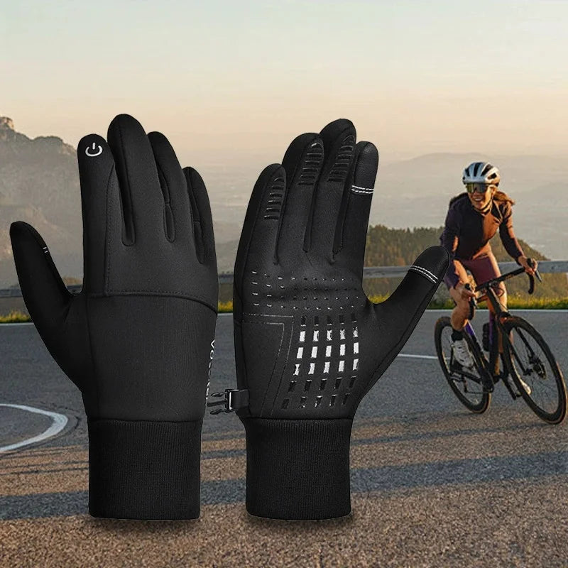 Winter Gloves for Men Women Anti-Slip Palm Warm Thermal Glove for Running Cycling Motorcycle Hiking Ski Driving Work