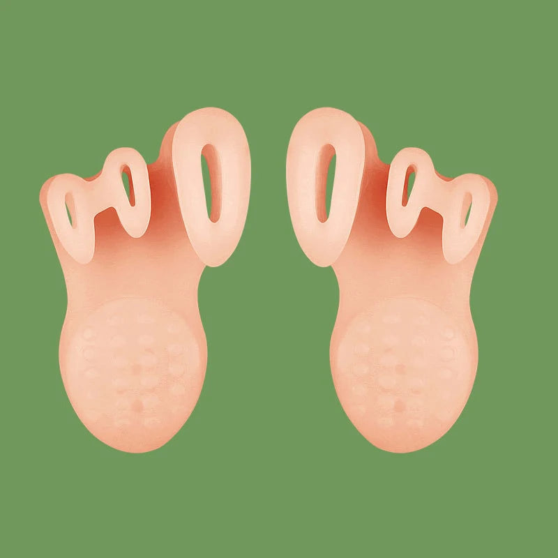 1pair  Gel Toe Separators & Ball of Foot Cushions Toe Spacers to Your Toes