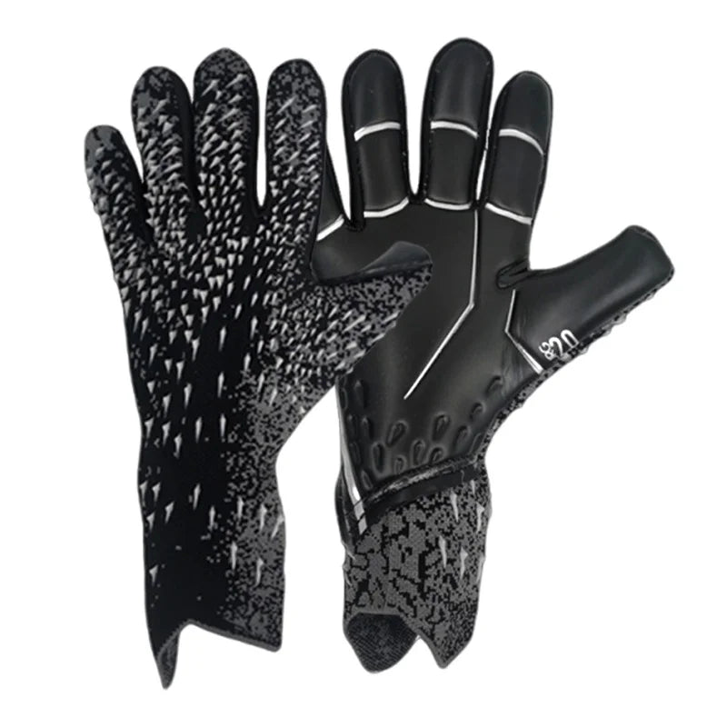 One Pair of Goalkeeper Gloves for Adults and Students, Latex Wear-Resistant and Anti-Slip, for Football Matches and Training