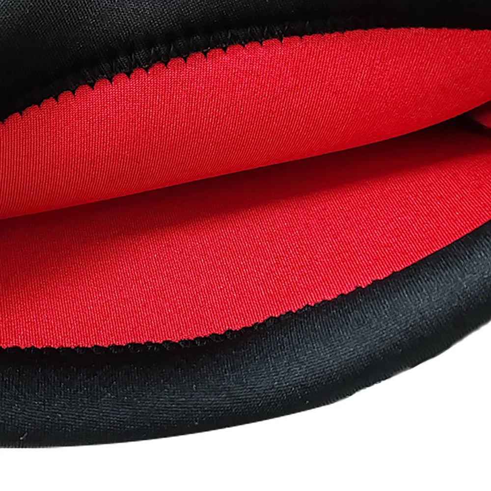 Winter cycling warm gloves, mountain bike protective gloves, thick windproof motorcycle gloves
