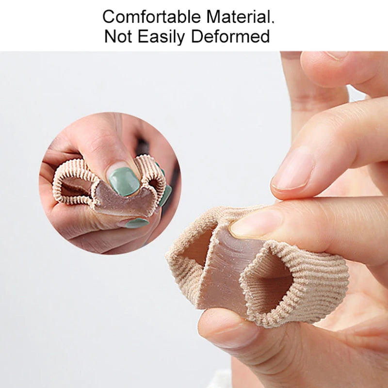 Toe Splitter Feet Bone Thumb Adjuster Silicone Toe Spreader Separator Bunion Hallux Valgus Corrector Thumb Finger Correction