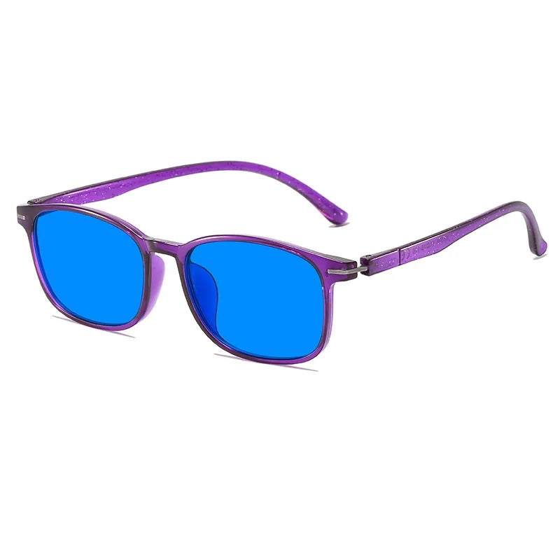 Blue Light Blocking Glasses for Men Women With Red Tinted Lens Computer Gaming Anti Fatigue Vintage Anti-Blue Light Sunglasses