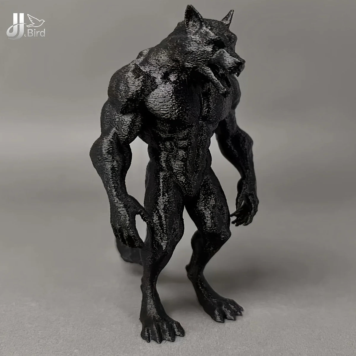 standing werewolf ornaments, realistic design-home decoration werewolf statue ornaments, suitable for Christmas, Valentine's Day