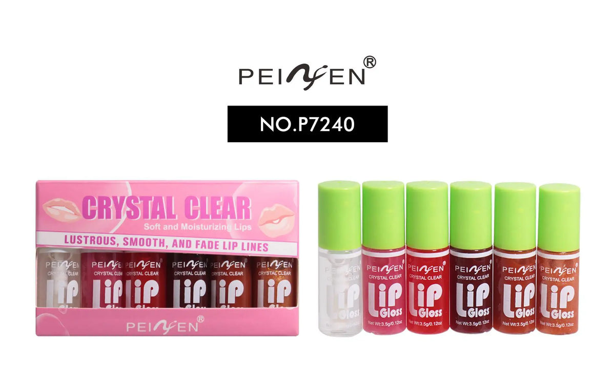 6pcs/set Lip Gloss - Mirror Moisturizing Autumn And Winter Pouting Lips - Long-lasting Lip Protection Oil Lip Beauty Care 2026
