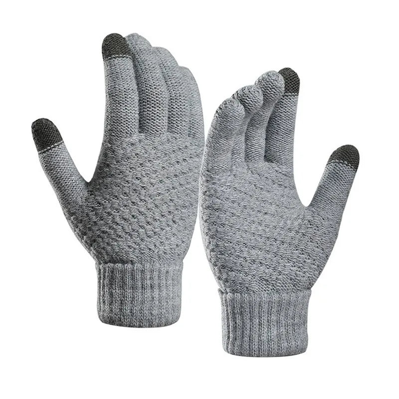 Winter Warm Cycling Gloves Bicycle Warm Touchscreen Full Finger Glove Waterproof Outdoor Bike Skiing Fishing Motorcycle Riding