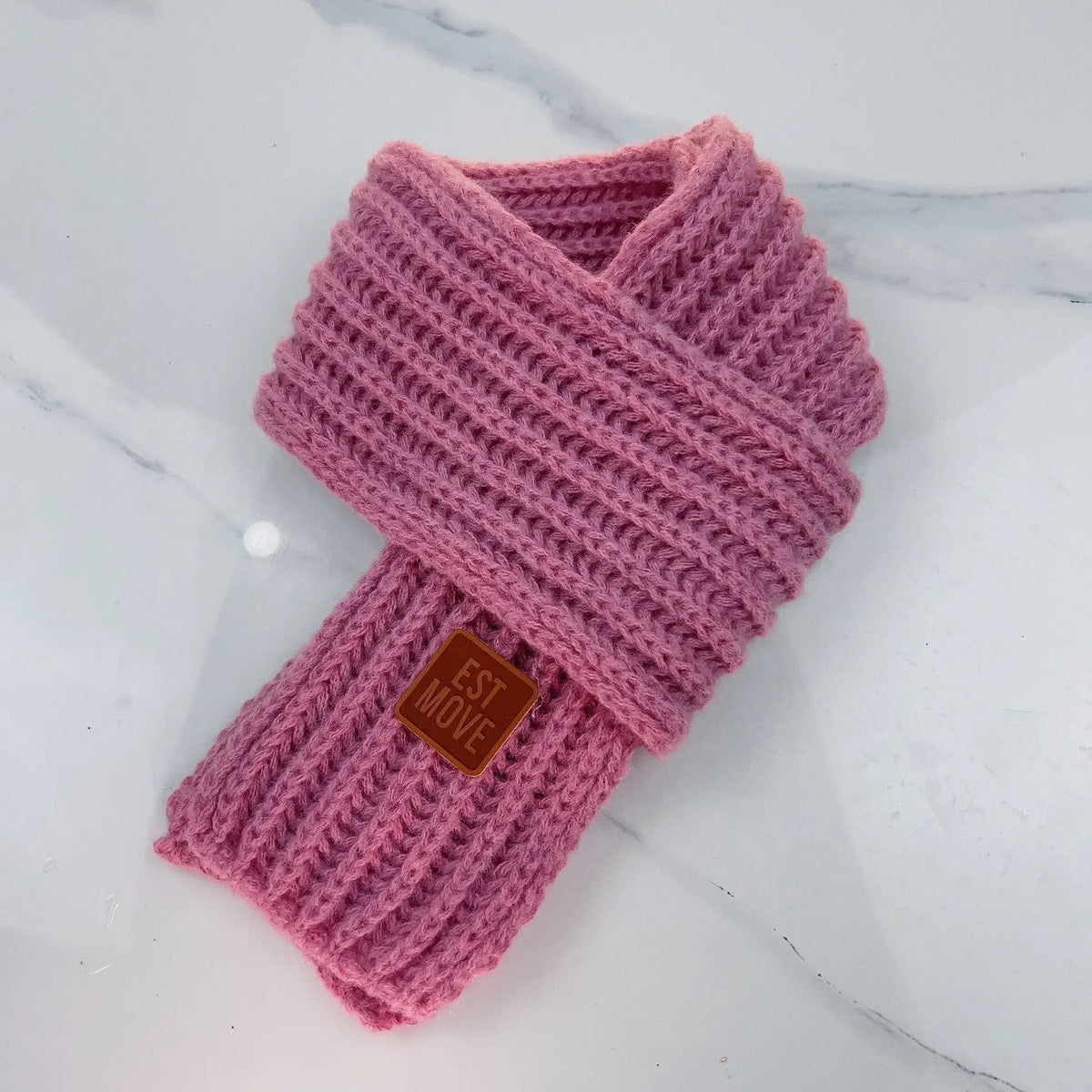 Winter Knitted Scarf for Kids Boys Girls Neckerchief Outdoor Keep Warm Neck Warmer Scarf Soft Parent-child Children´s Scarves