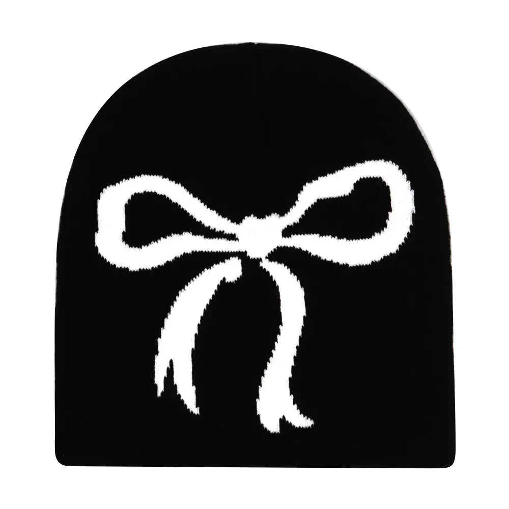 Y2K Letter Knitted Winter Autumn Beanie Cap Men Women Kanye Beanies Gorras Hombre Top Warm Skiing Hat Ear Hats Hip Hop Skullcap