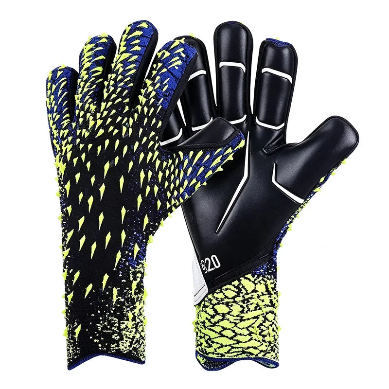 One Pair of Goalkeeper Gloves for Adults and Students, Latex Wear-Resistant and Anti-Slip, for Football Matches and Training