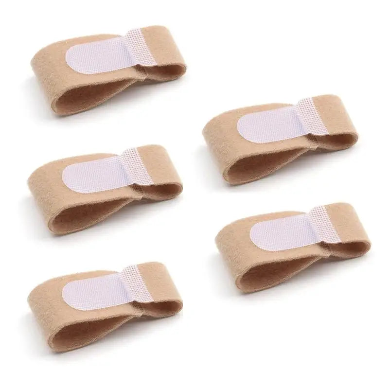 Toe Finger Straightener Hammer Toe Tape Hallux Valgus Corrector Bandage Toe Separator Splint Wraps Foot Care Supplies