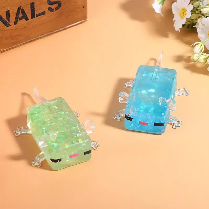 New【Cute Axolotl Toys Creative DIY Handmade Stress Relieving Toys Moldable Stress Relieving Toys Birthday Party Gifts】