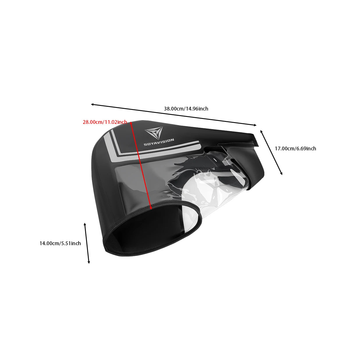 Motorcycle Handlebar Gloves Hand Bar Winter Gloves Windproof Waterproof Washable For Scooter ATV Snowmobile