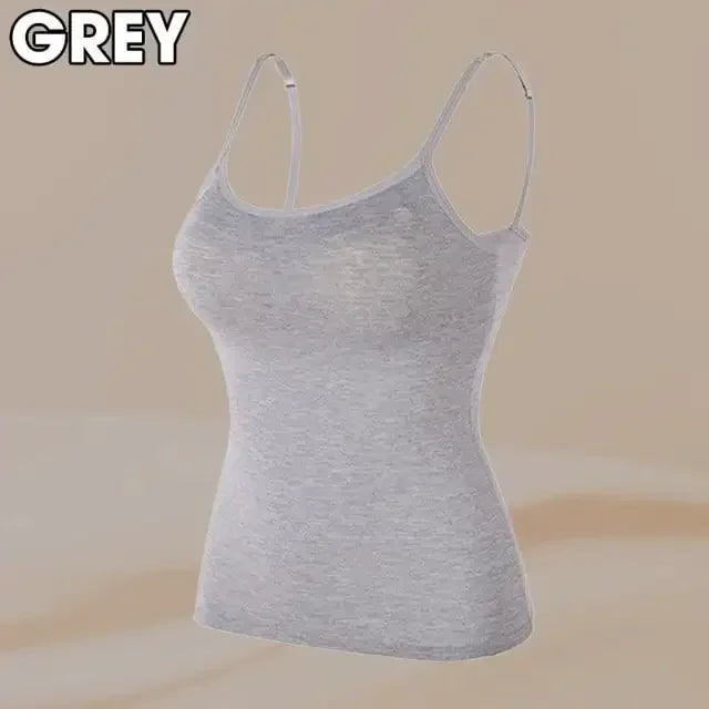 Camisole with Built-In Padded Bra