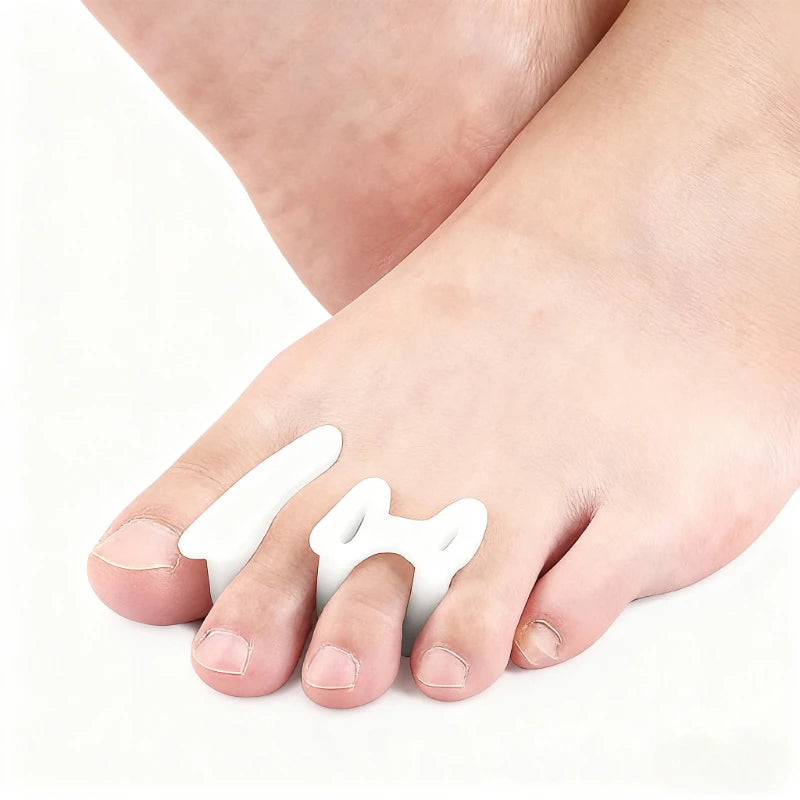 1pair  Gel Toe Separators & Ball of Foot Cushions Toe Spacers to Your Toes