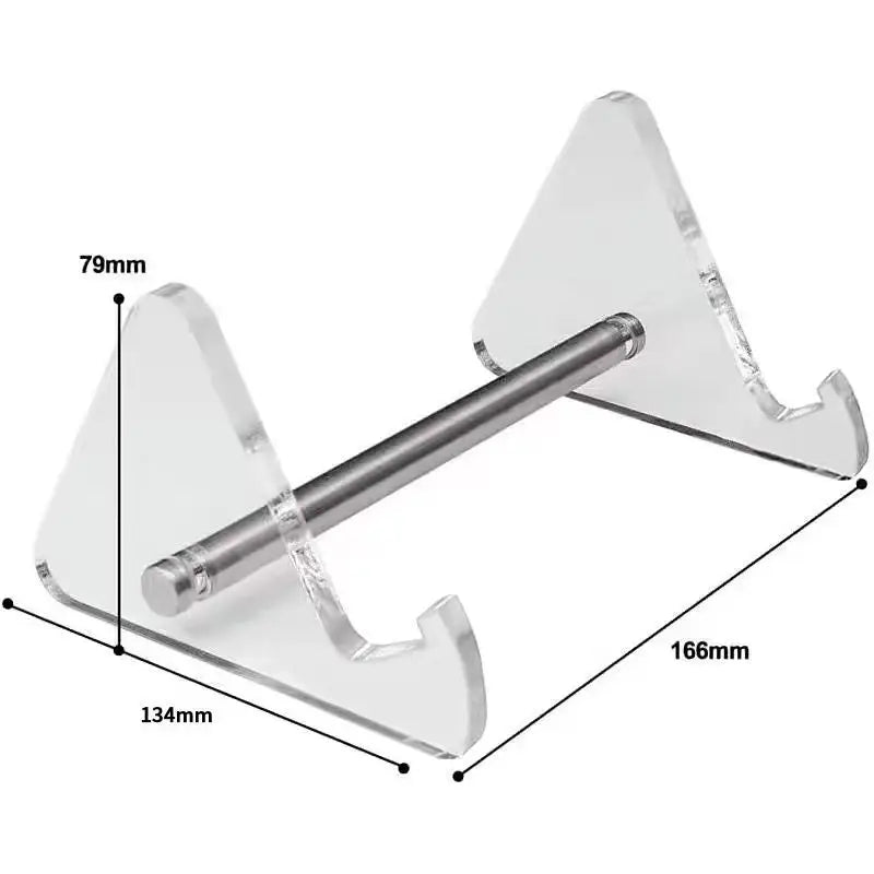 Keyboard Display Stand Transparent Acrylic Keyboard Stand for Computer Mechanical Keyboard Holder Layer Rack Keyboard Tray