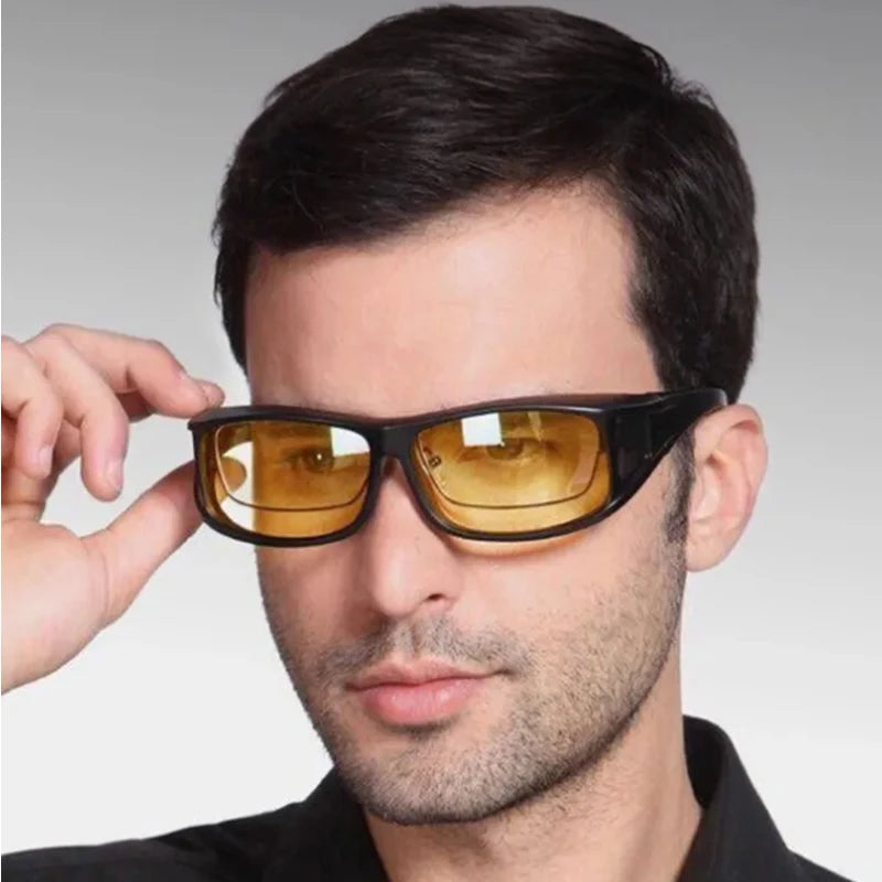 Car Motocycle Night Vision Goggles Men Women Anti-glare Safety Driving Outdoor Cycling Riding Skiing Eye Protection Sun Glasses