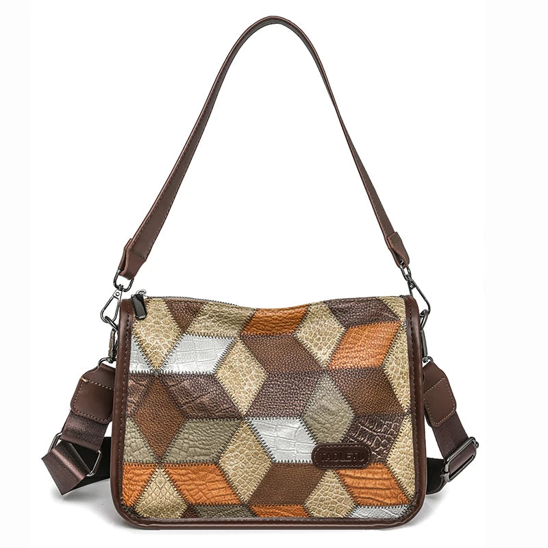 High quality PU Shoulder Handbag Purseshigh-capacity Big Shoulder Crossbody Bags New Designer Messenger Sac Casual Tote Bags Sac