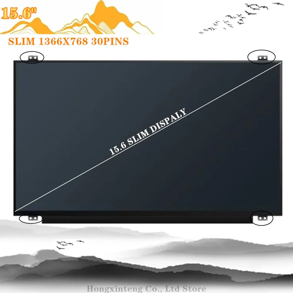 Original 15.6 30PINS Laptop Display NT156WHM-N42 B156XTN07.1 N156BGE-EA2 B156XW04 V.7 V.8 LTN156AT39 37 NT156WHM-N12 B156XTN04.0
