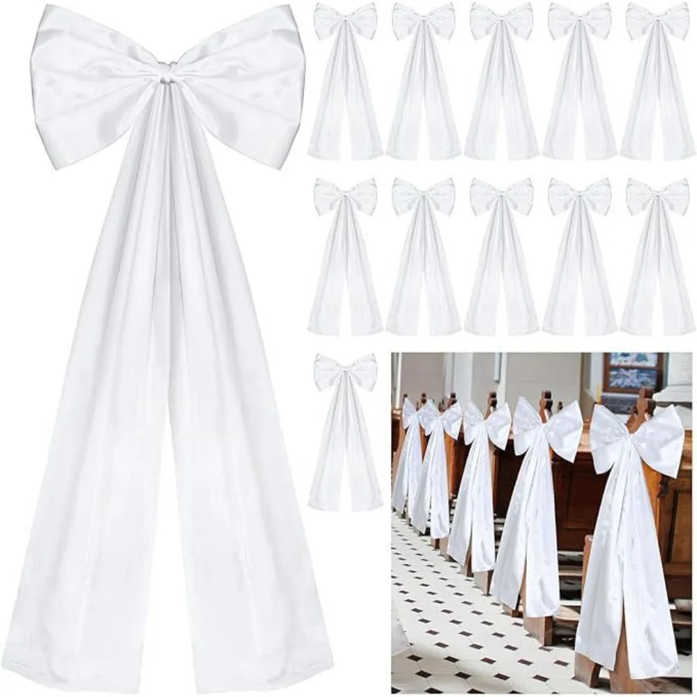 Large Bow Themed Party Decorations Christmas Tree Topper Bow Ribbon for Christmas Wedding Birthday Party Wall Pendant Decor 1PC