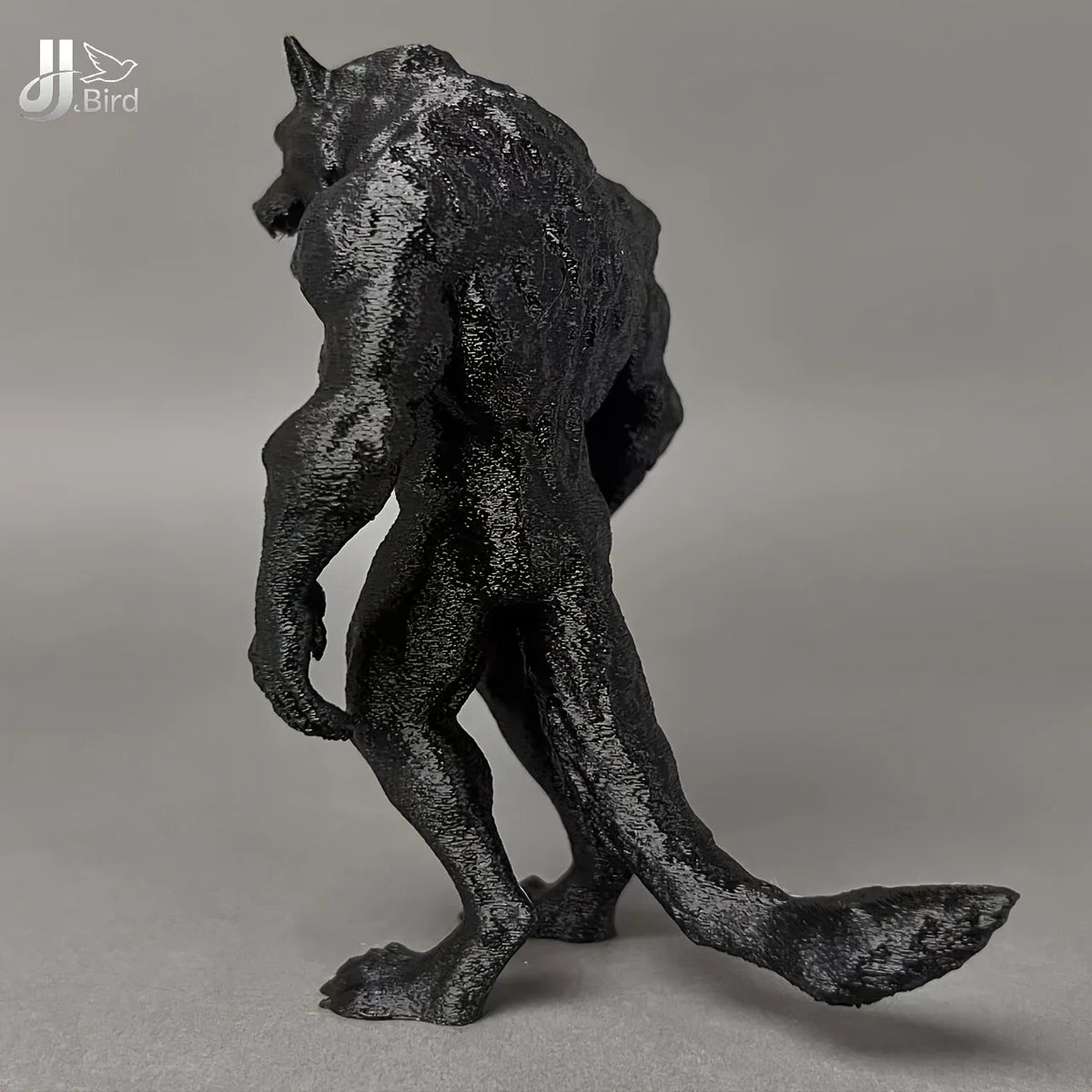 standing werewolf ornaments, realistic design-home decoration werewolf statue ornaments, suitable for Christmas, Valentine's Day