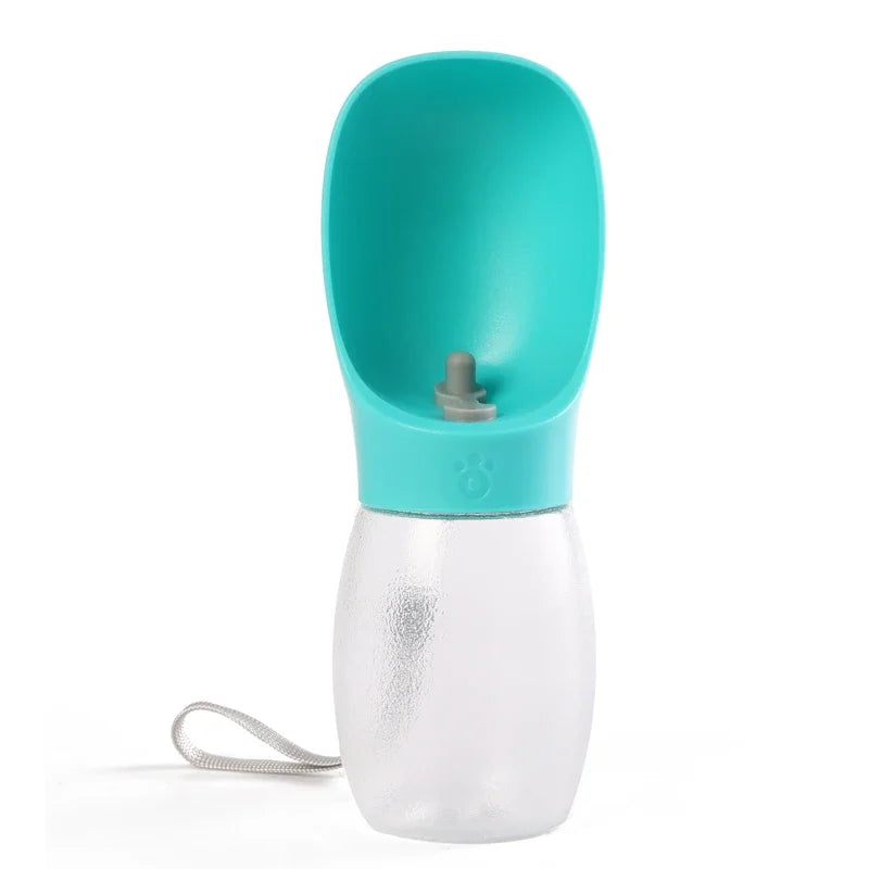 Portable Dog Water Bottle and Bowl, 300ml