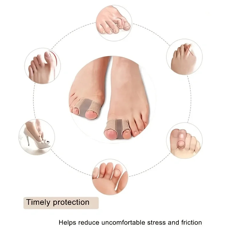 Bunion Aligner, Toe Alignment Splint for Women Men, Big Toe Spacers, Breathable