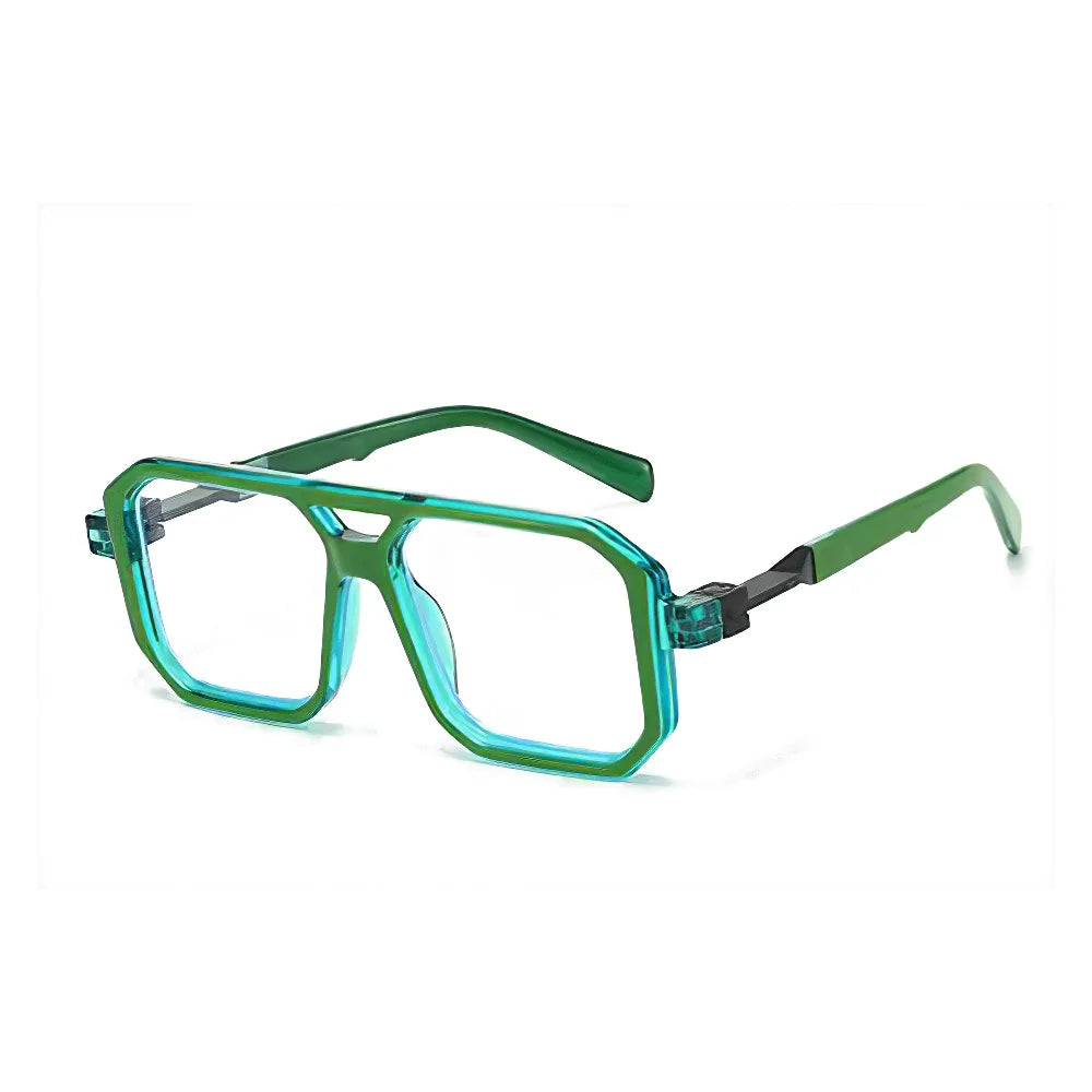 Light Frame Anti Blue Glasses Transparent Black Optical Glasse Women Men Square Eyewear Blocking eyeglasse Spectacle Eyeglasses