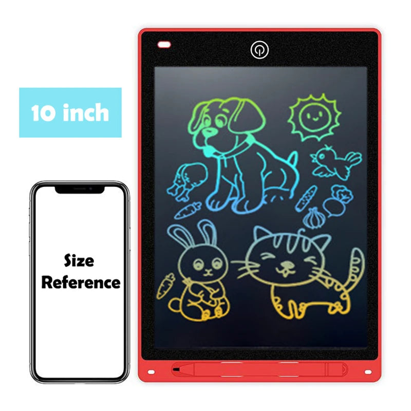 LCD Writing Tablet, Electronic Doodle Pad, 8.5 Inch Colorful Drawing Board for Kids, Eye Protection, Toys for children