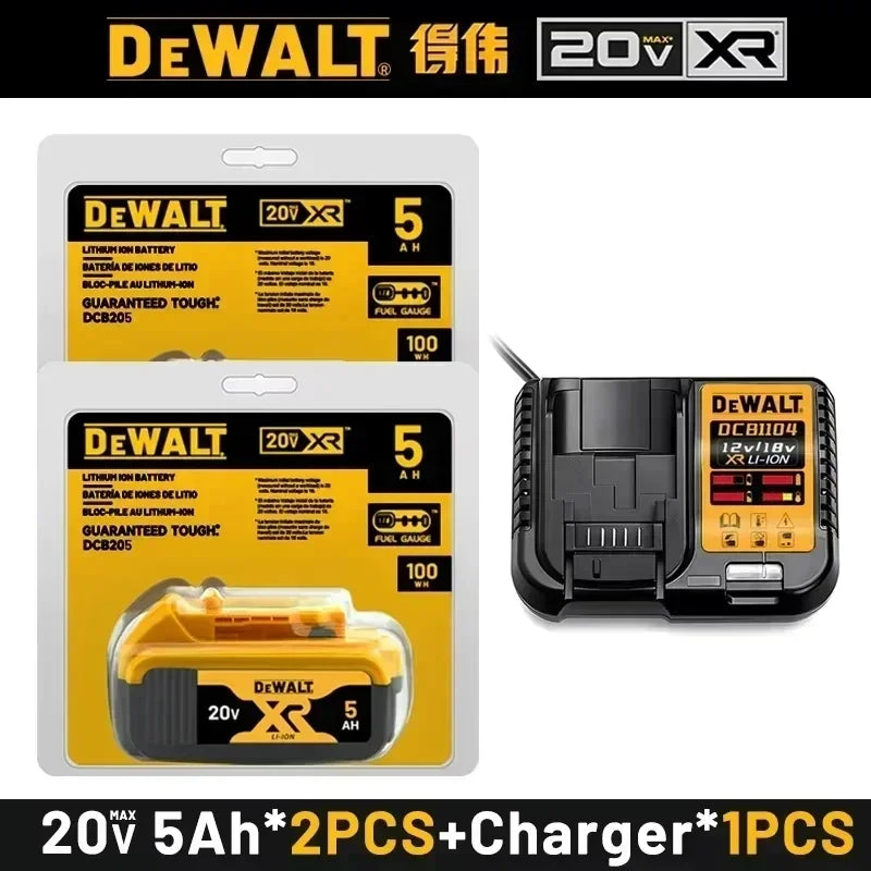 100%Original DEWALT 20V 6000mAh battery For DCB606 DCB609 DCB182 DCB205 DCB206 DCB209 power tool battery air transport