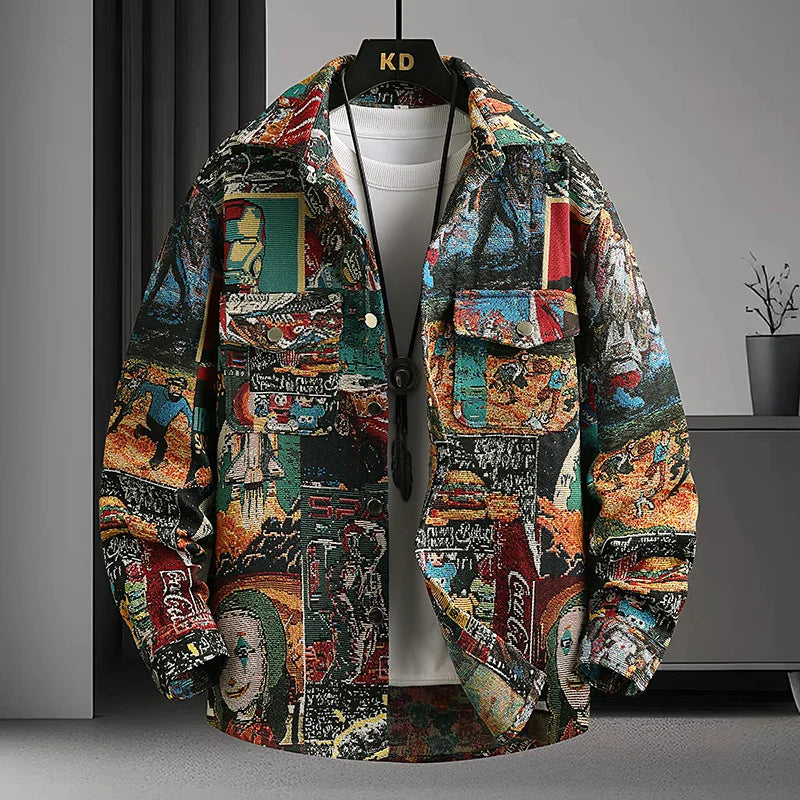 Casual Shirt Spring Autumn Mens Clothing Male Men's Streetwear Blouse Winter Streetdress Popular Elegant Hombre Fashion Shirt