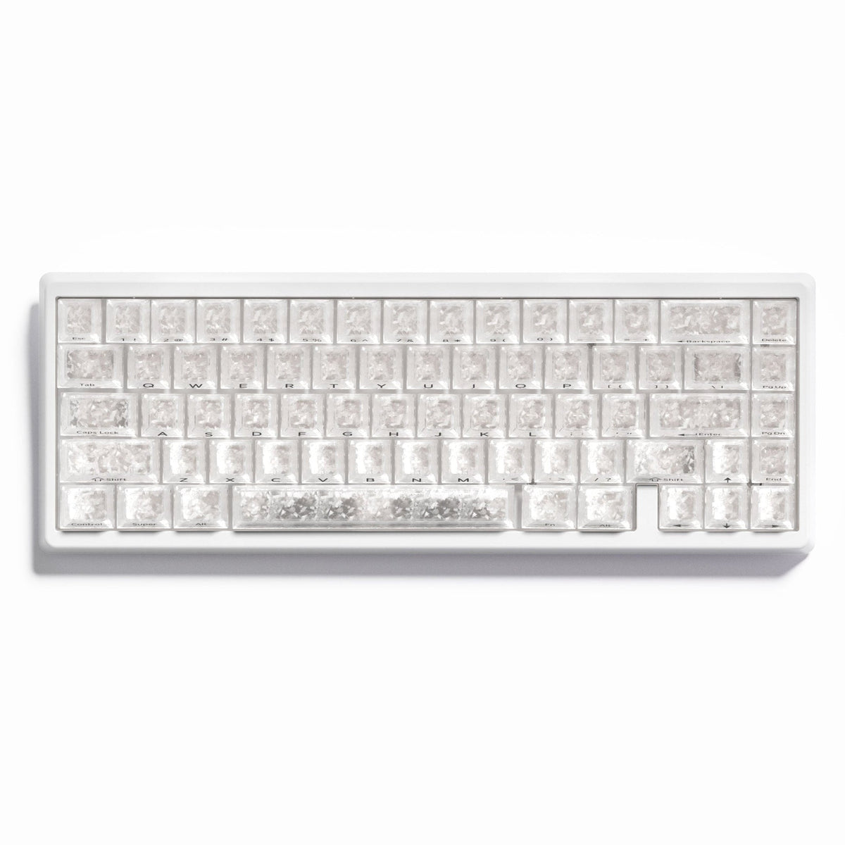 XVX M67 JadeStone Forged Carbon Mechanical Keyboard