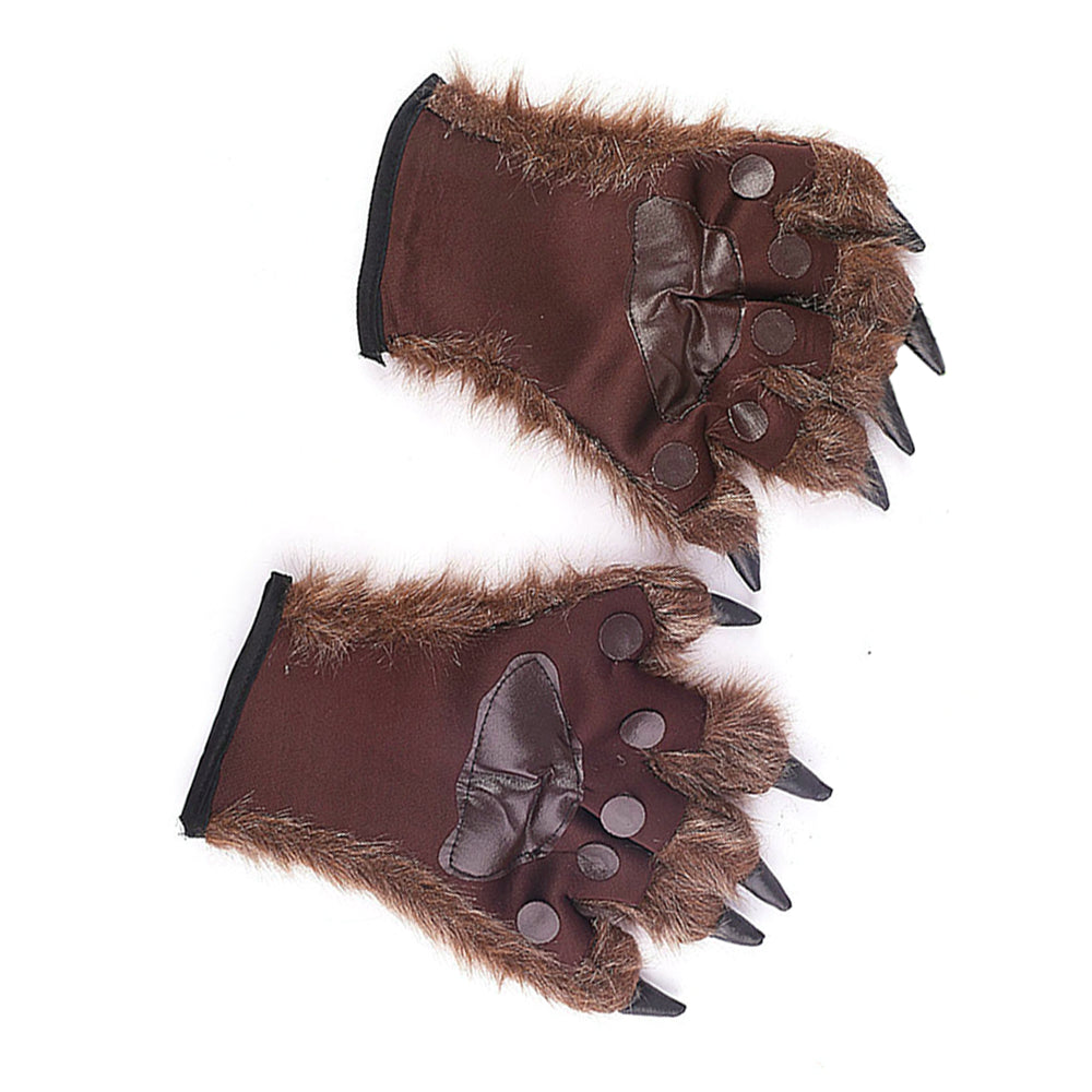 Wolf Gloves Halloween Animal Mask Masquerade Wolf