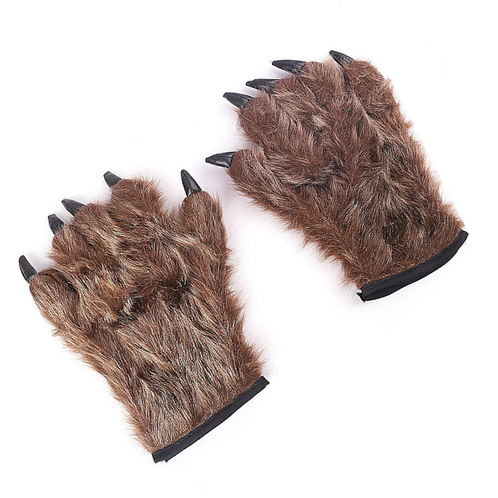 Wolf Gloves Halloween Animal Mask Masquerade Wolf