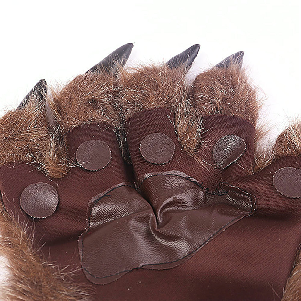 Wolf Gloves Halloween Animal Mask Masquerade Wolf