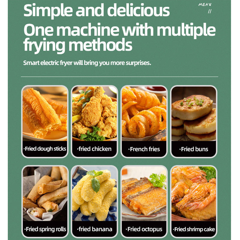 Electric Deep Fryer, 2.5L Stainless Steel