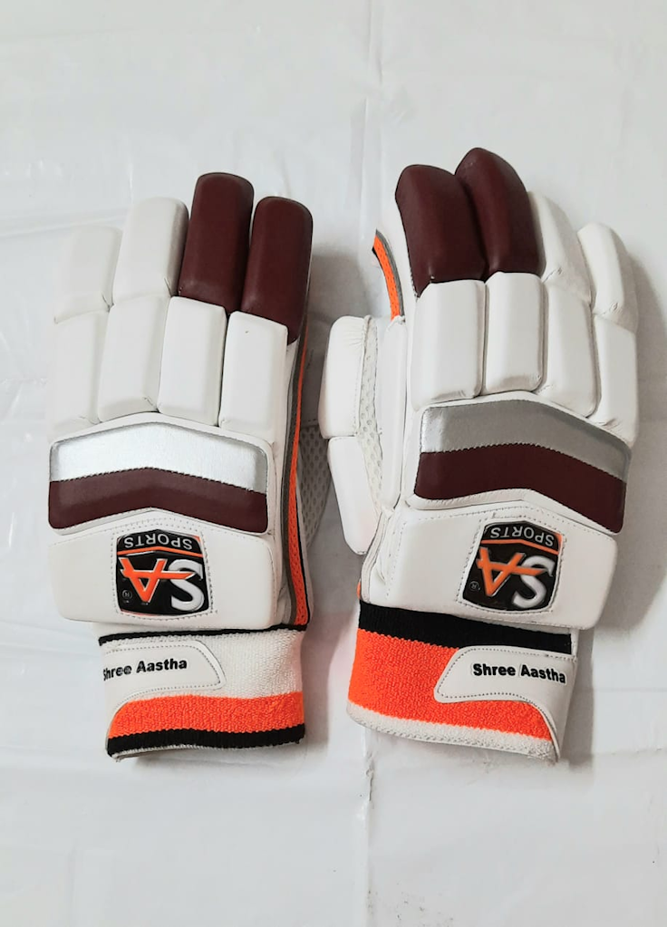 Cricket Batting Hand Gloves For Hand protection(RH-MAN) Size  31X15X35