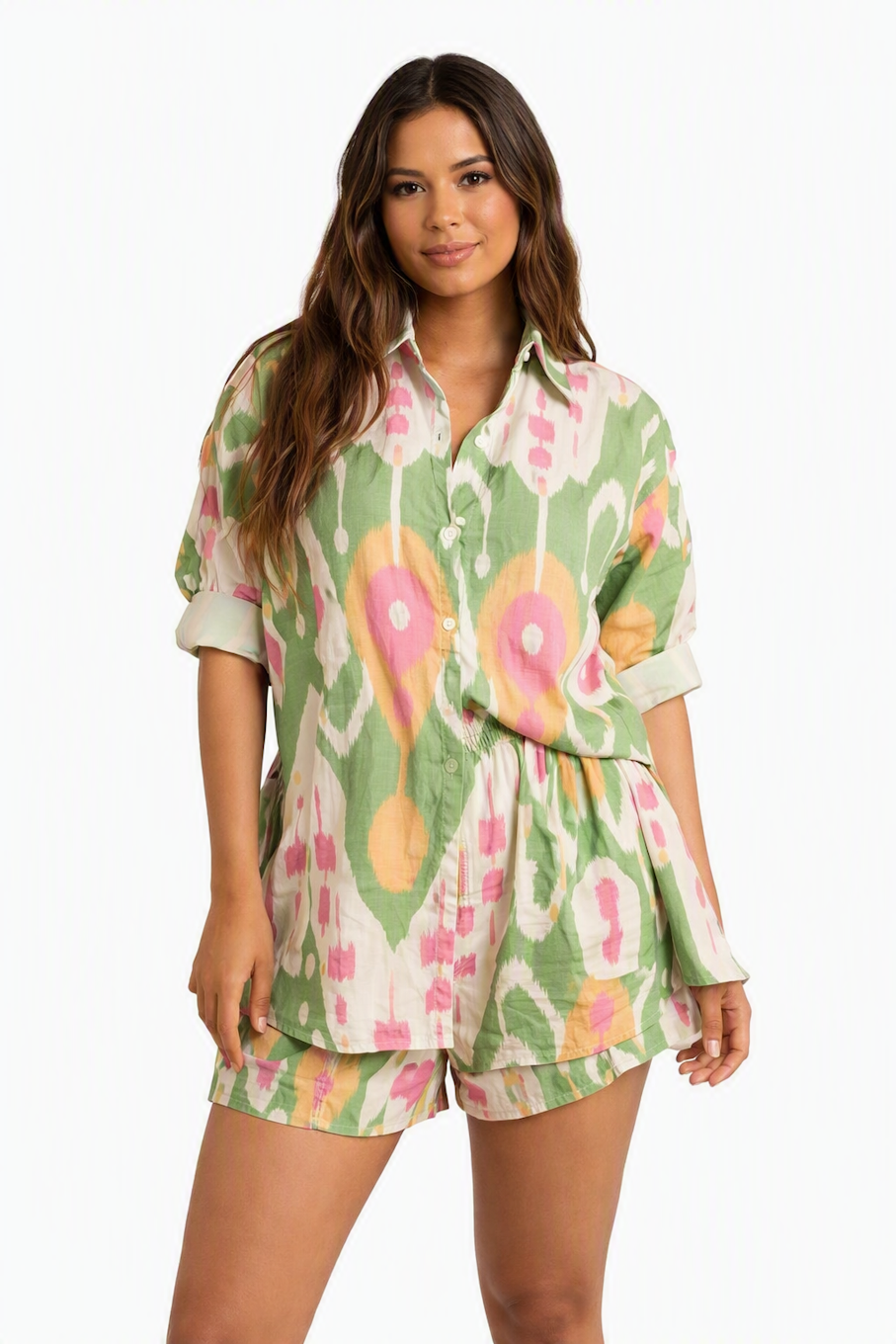 Casual Ladies Pyjama Set for Home Relaxation and Everyday Wear